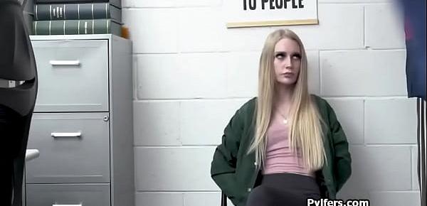  Security guard fucks sexy thief Emma Starletto